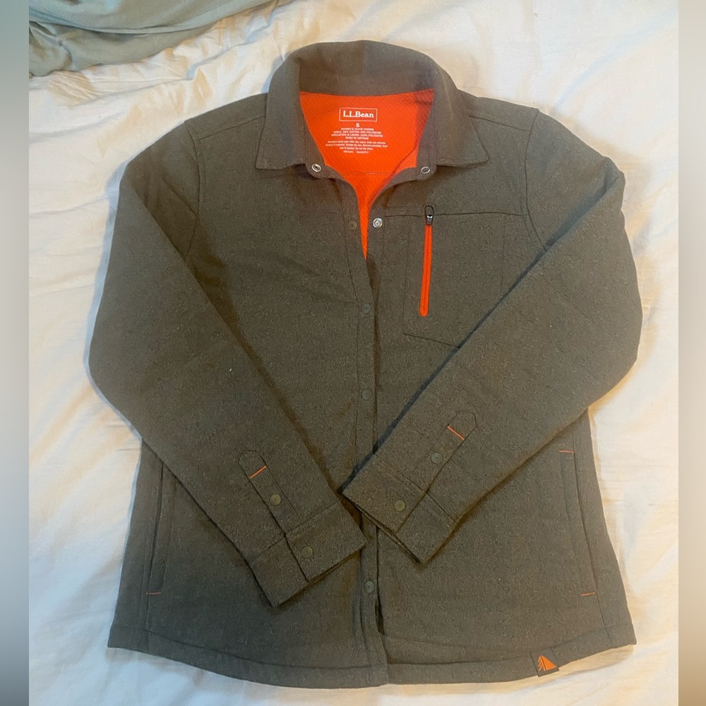 L.L. Bean Olive Green Light Jacket
